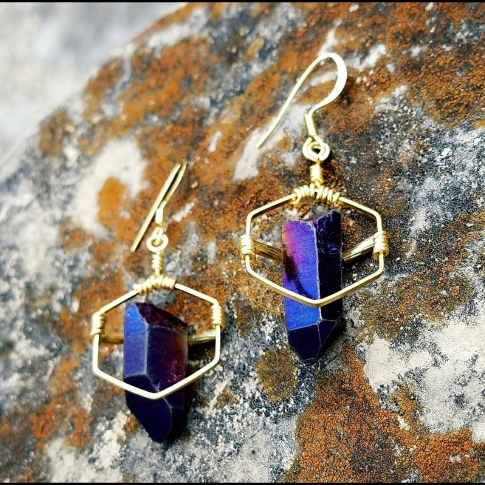 BACK IN STOCK!: “Nostalgic Nights" Quartz Earings